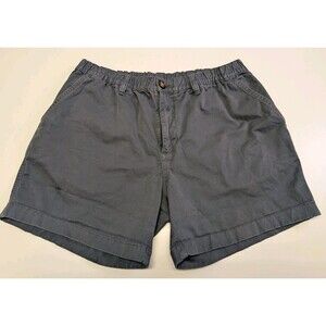 Chubbies Chino Shorts Men 5.5 Inch Inseam Gray Check Measurement For Size Large